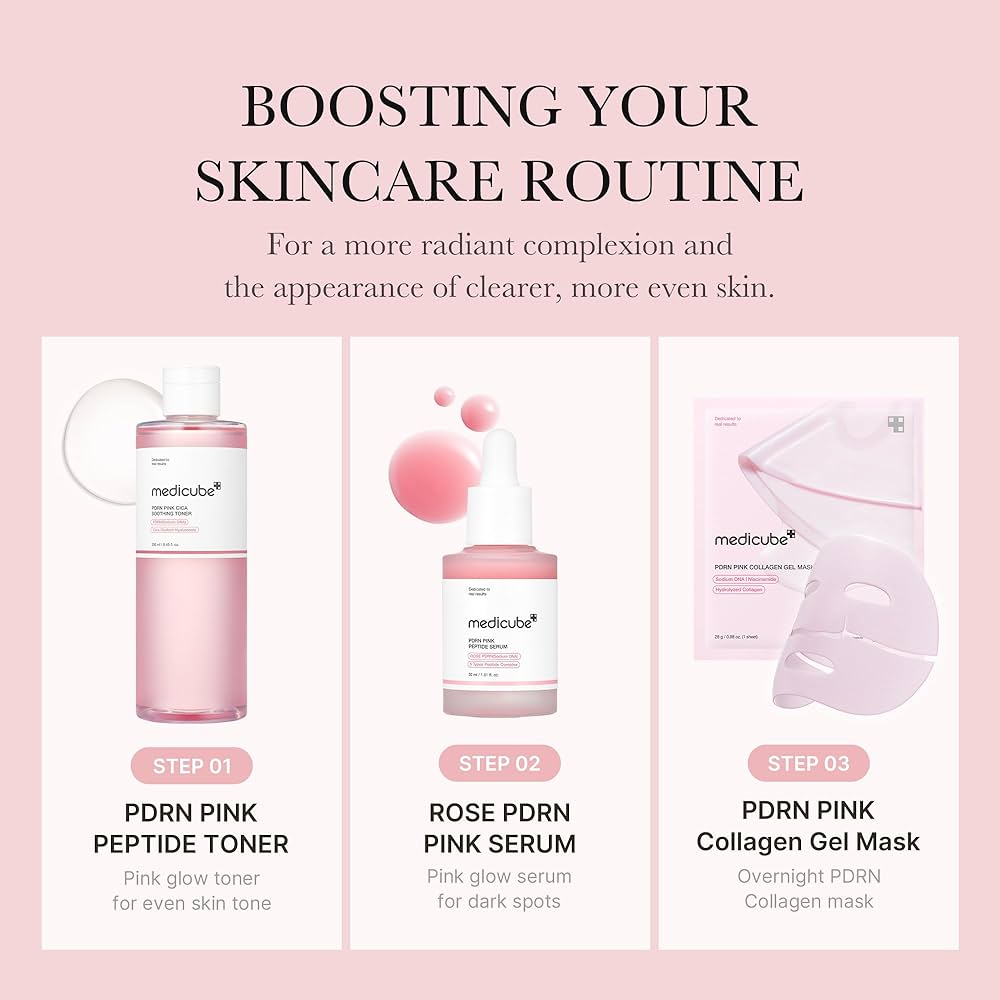 MEDICUBE PDRN Pink Cica Soothing Toner - 250ml