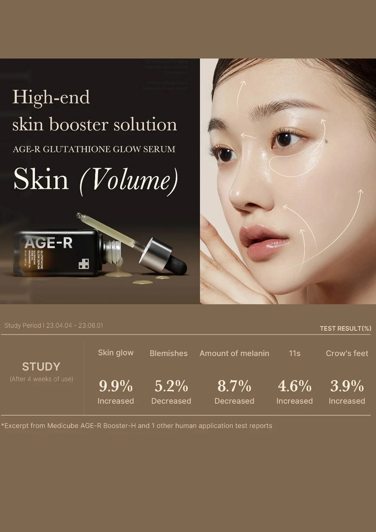 MEDICUBE AGE-R
Glutathione Glow Serum – 30g