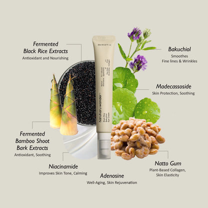 HARUHARU WONDER Black
Rice Bakuchiol Eye Cream - 20ml