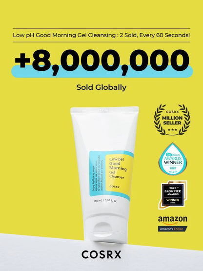 COSRX Low-pH Good
Morning Cleanser - 150ml