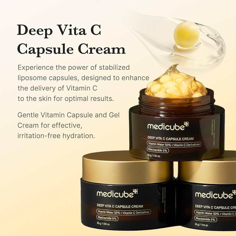 MEDICUBE Deep Vita C Capsule Cream - 55g