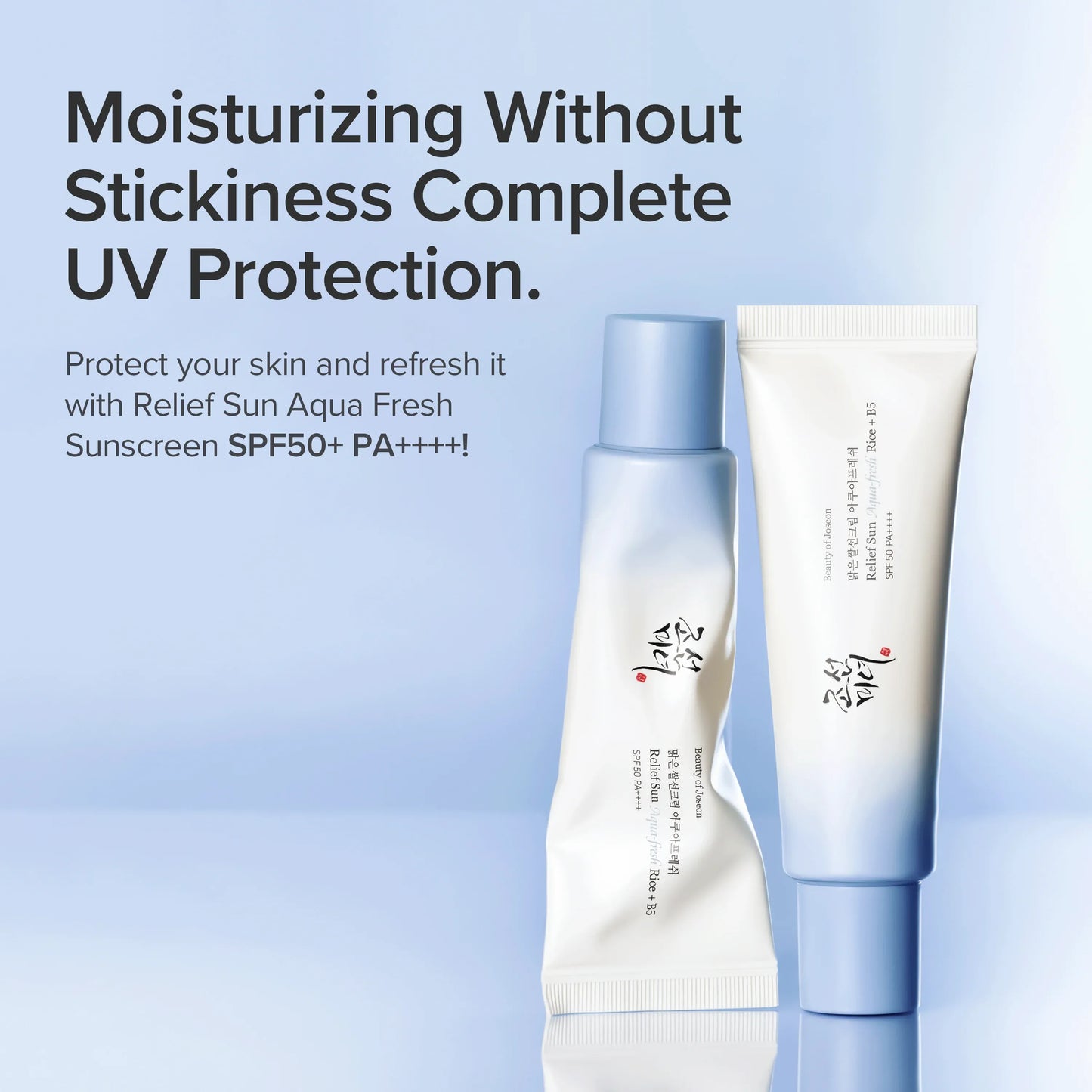 BEAUTY OF JOSEON Relief Sun Aqua-Fresh Rice + B5 SPF50+ PA++++ - 50ml