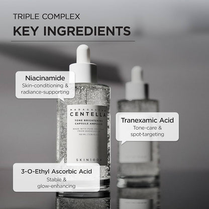 SKIN1004 Madagascar
Centella Tone Brightening Capsule Ampoule -
100ml