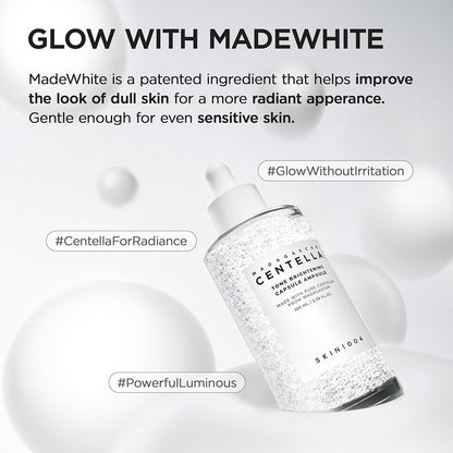 SKIN1004 Madagascar
Centella Tone Brightening Capsule Ampoule -
100ml
