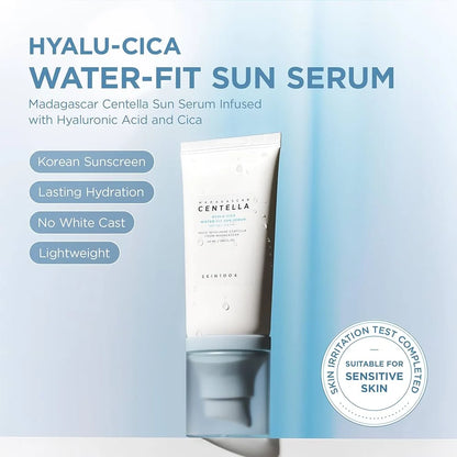 SKIN1004 Madagascar Centella Hyalu-Cica Water-Fit Sun Serum SPF50+ PA++++ - 50 ml