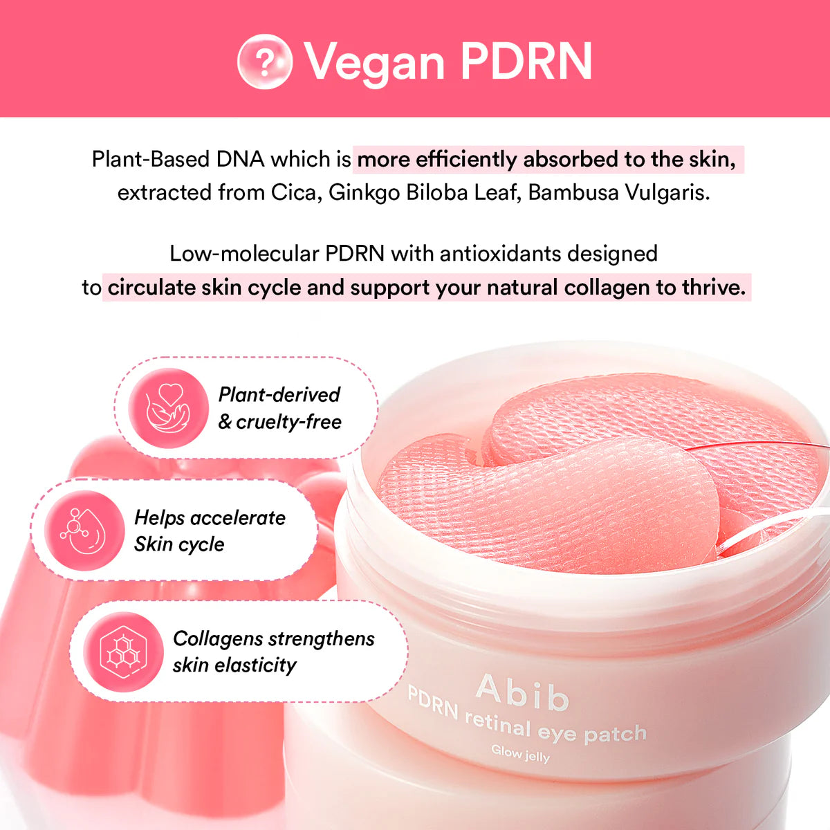 ABIB PDRN Retinal Eye
Patch Glow Jelly - 60EA