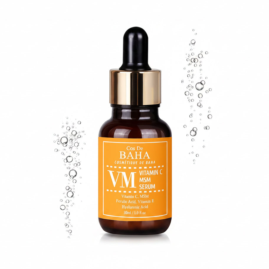 COS DE BAHA Vitamin C
Facial Serum with MSM - 30ml