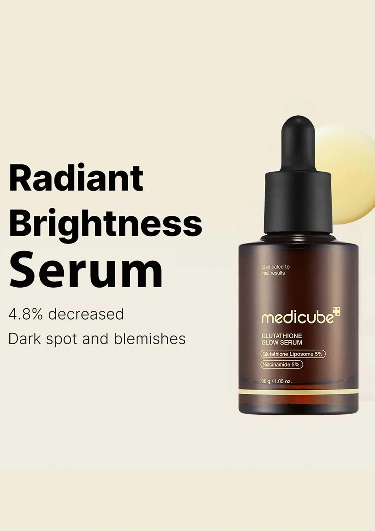 MEDICUBE AGE-R
Glutathione Glow Serum – 30g