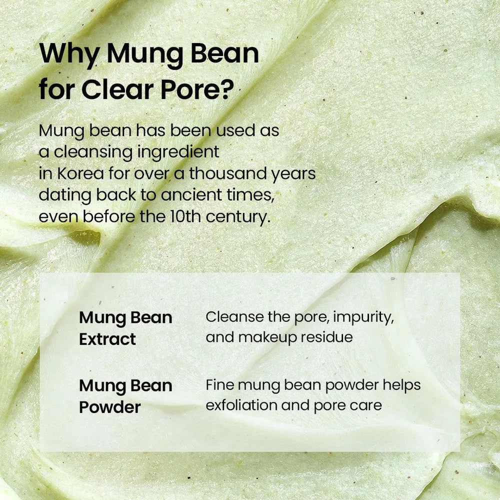BEPLAIN Mung Bean Greenful pH balanced Cleansing Foam - 80ml