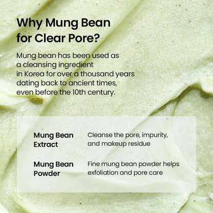 BEPLAIN Mung Bean Greenful pH balanced Cleansing Foam - 80ml