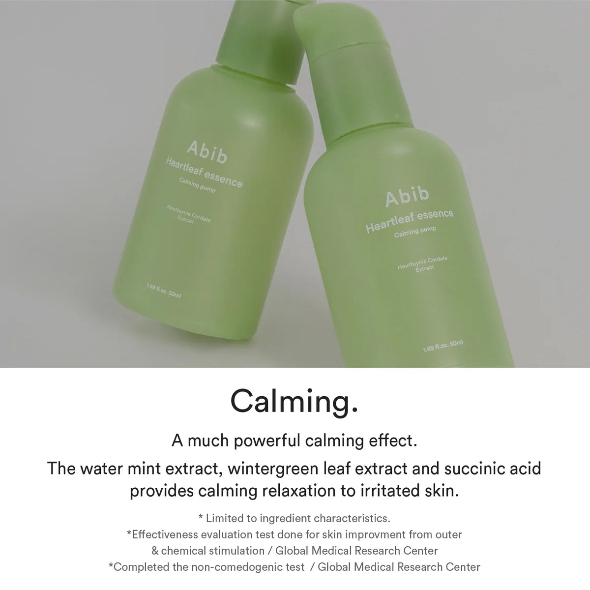 ABIB Heartleaf Essence
Calming Pump - 50ml