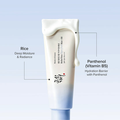 BEAUTY OF JOSEON Relief Sun Aqua-Fresh Rice + B5 SPF50+ PA++++ - 50ml