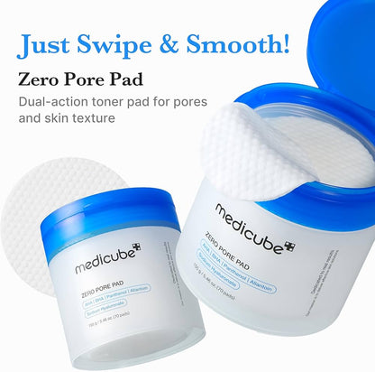 Medicube - Zero Pore Pad 2.0 70 Pcs - Hanyori Skin