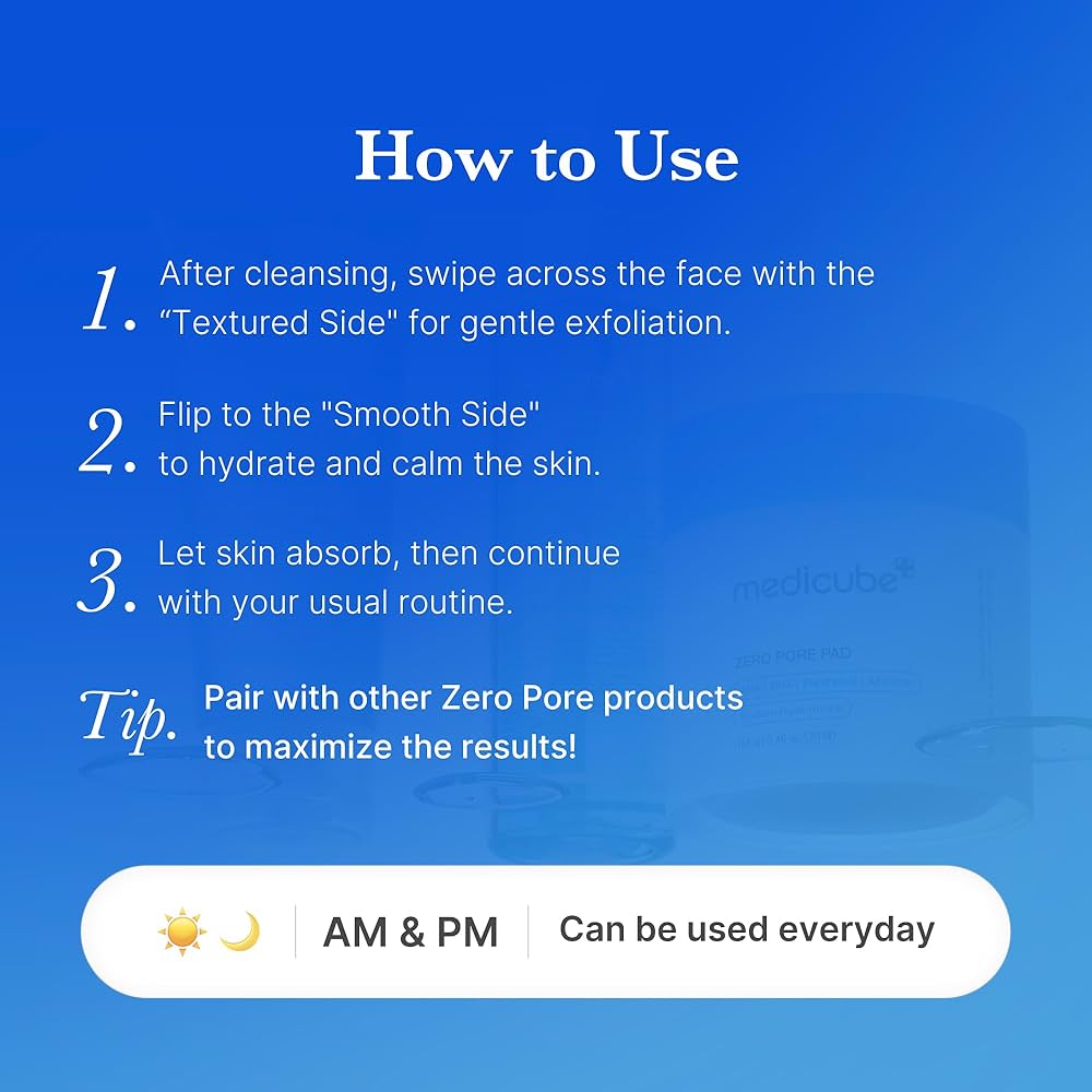 Medicube - Zero Pore Pad 2.0 70 Pcs - Hanyori Skin