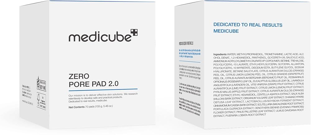Medicube - Zero Pore Pad 2.0 70 Pcs - Hanyori Skin