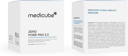 Medicube - Zero Pore Pad 2.0 70 Pcs - Hanyori Skin