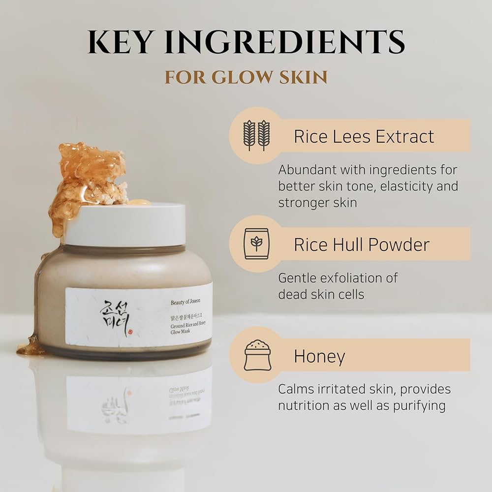 Beauty of Joseon - Ground Rice and Honey Glow Mask - 150ml - Hanyori Skin