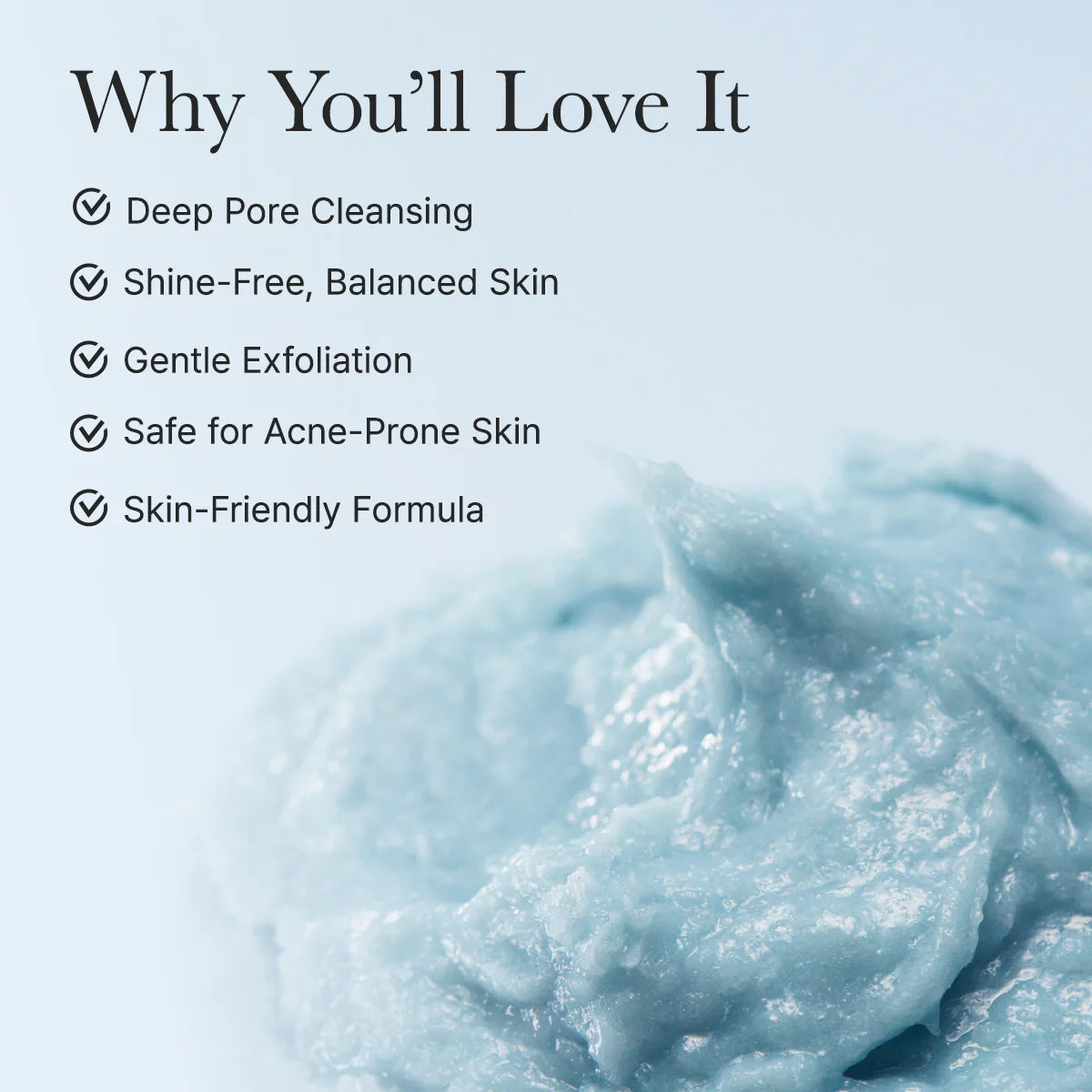 Arencia Fresh Blue Hyssop Rice Mochi Cleanser - Hanyori Skin