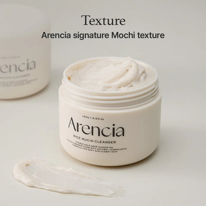 Arencia Rice Mucin Cleanser - Hanyori Skin