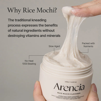 Arencia Rice Mucin Cleanser - Hanyori Skin