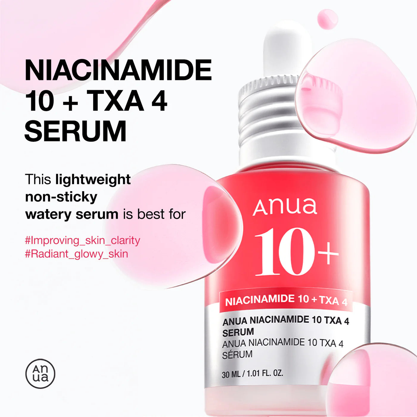 ANUA Niacinamide 10% + TXA 4% Serum - 30ml