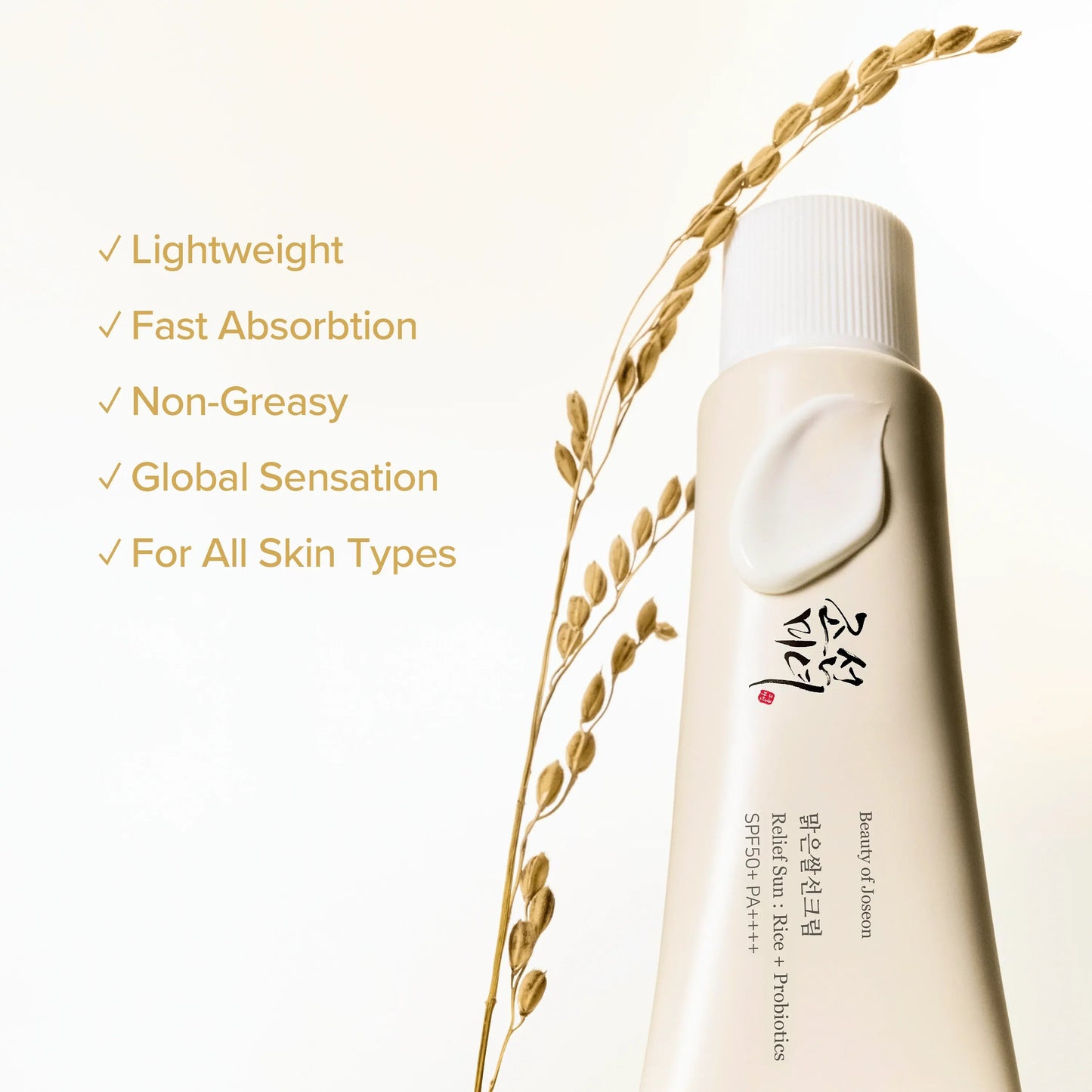 BEAUTY OF JOSEON Relief Sun Rice + Probiotics SPF 50+ - 50 ml