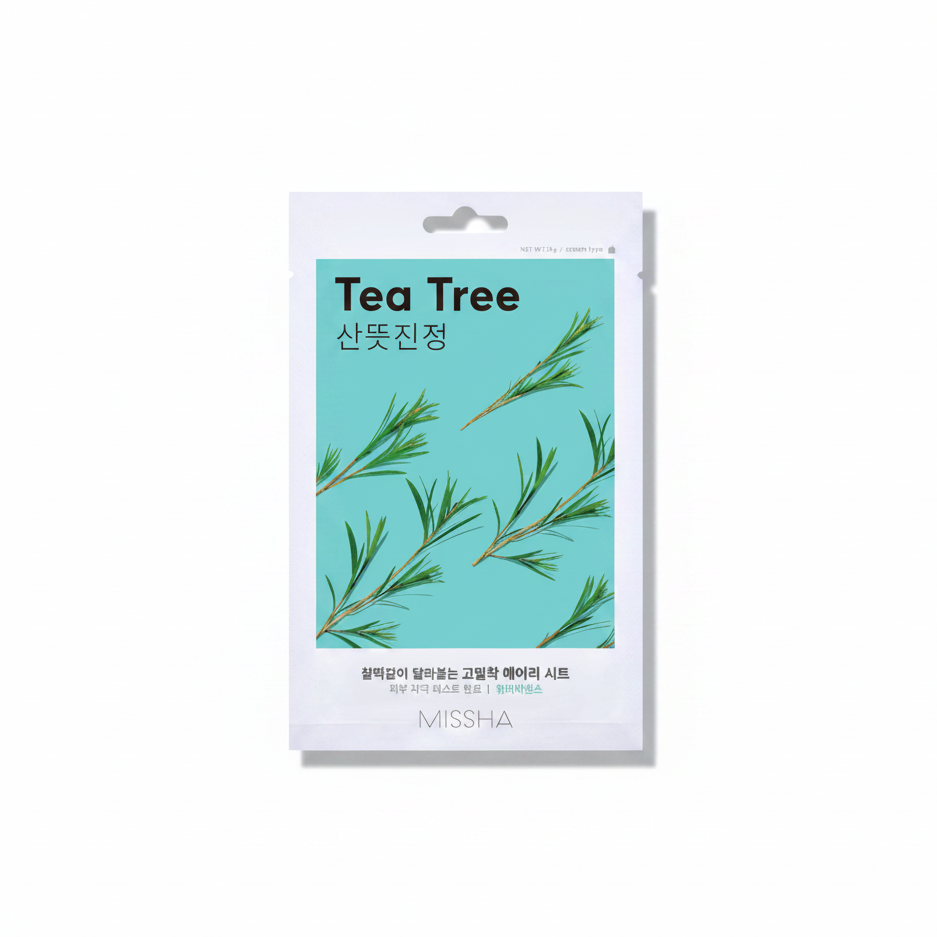 MISSHA Airy Fit Tea Tree Sheet Mask - 19g