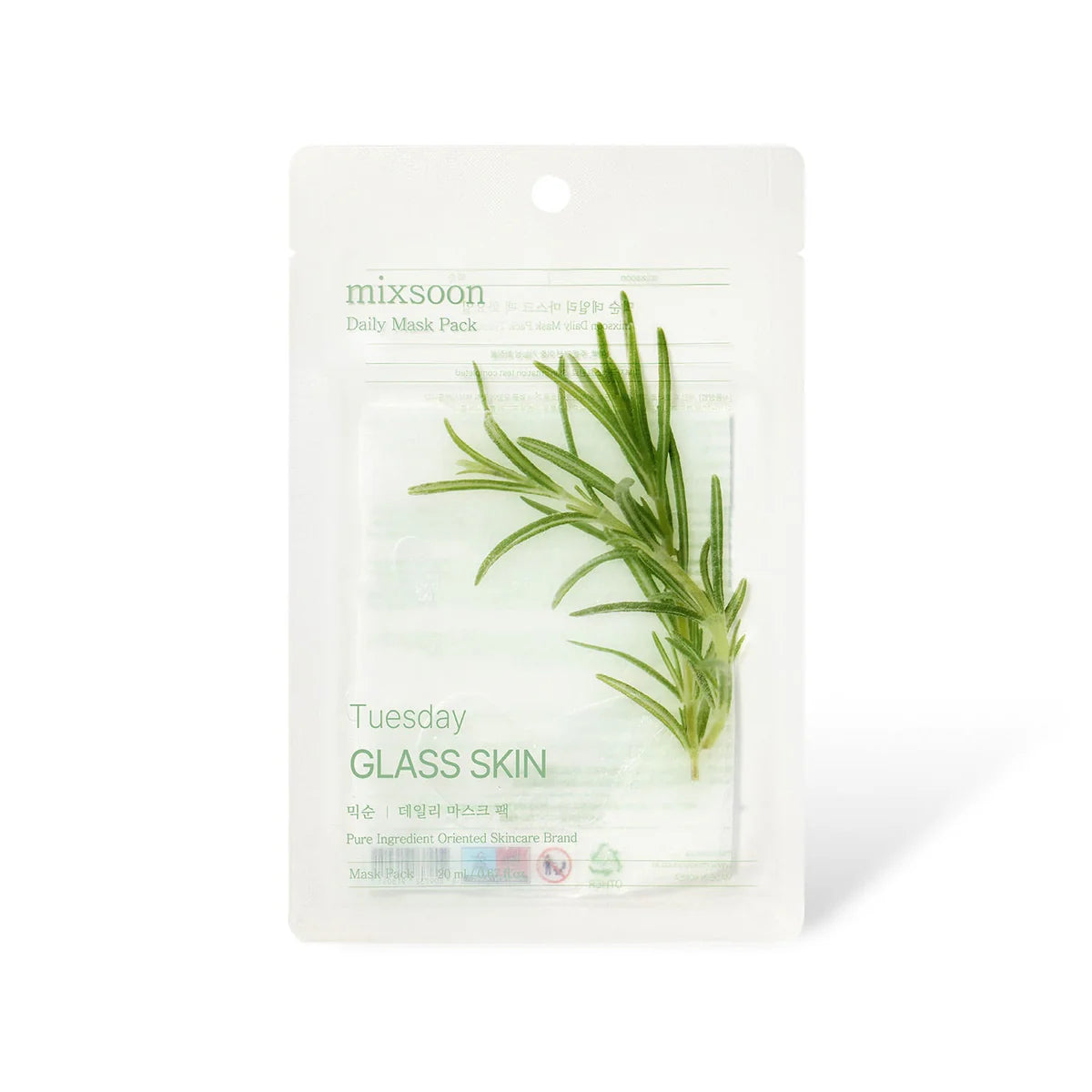 MIXSOON Daily Mask Tuesday Glass Skin - 20ml