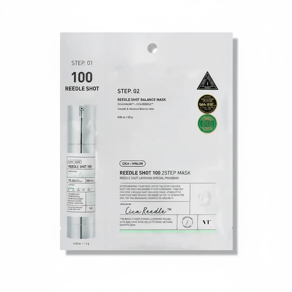 VT COSMETICS Reedle Shot 100 2-Step Mask