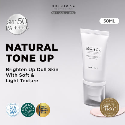 SKIN1004 Tone
Brightening Tone-up Sunscreen SPF50+
PA++++ - 50ml
